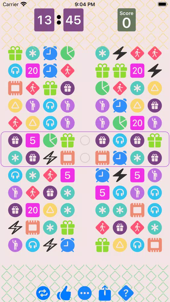 Tile Pairing Screenshots