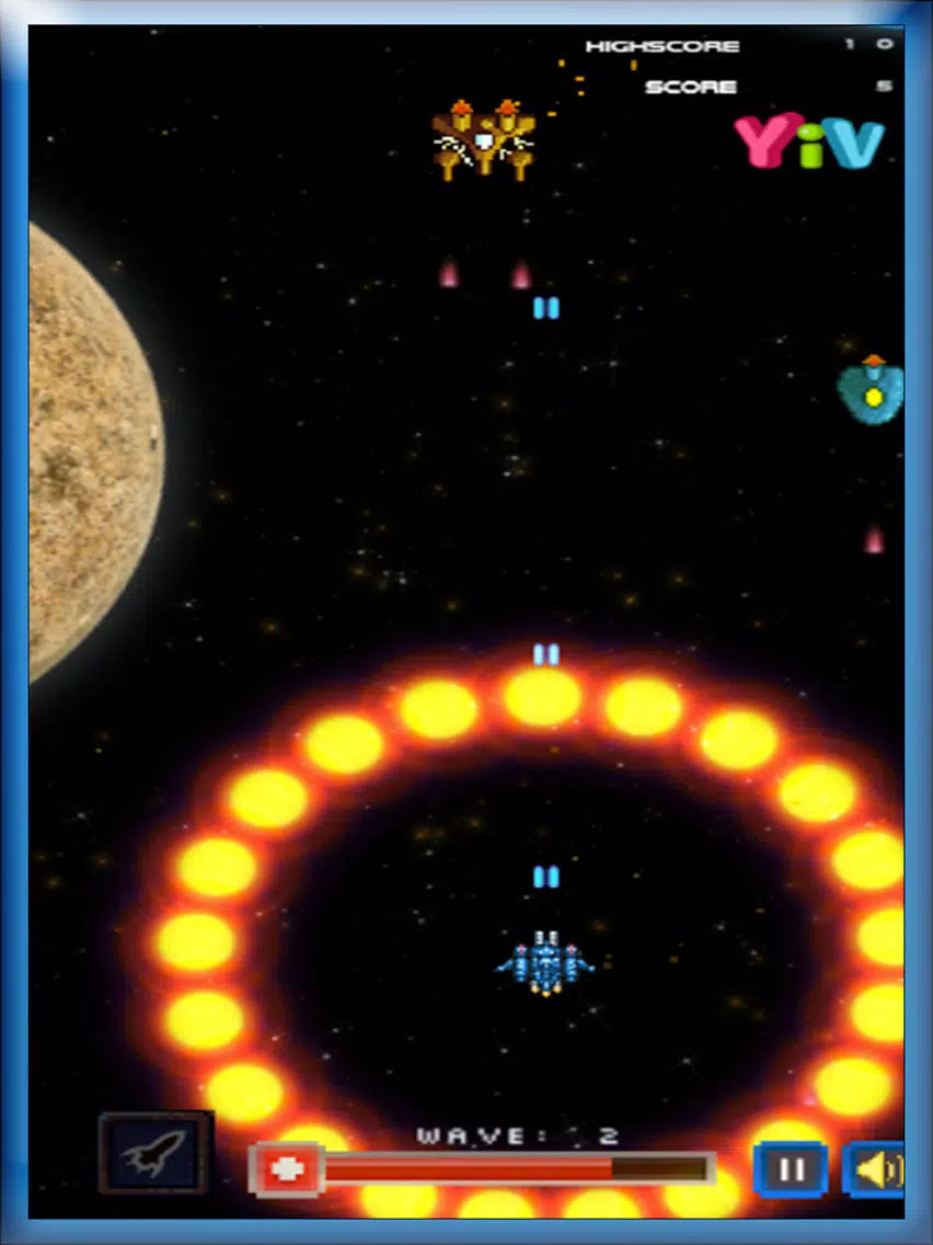 Adventure Game - Spaceship Shooter iPad  Screenshots