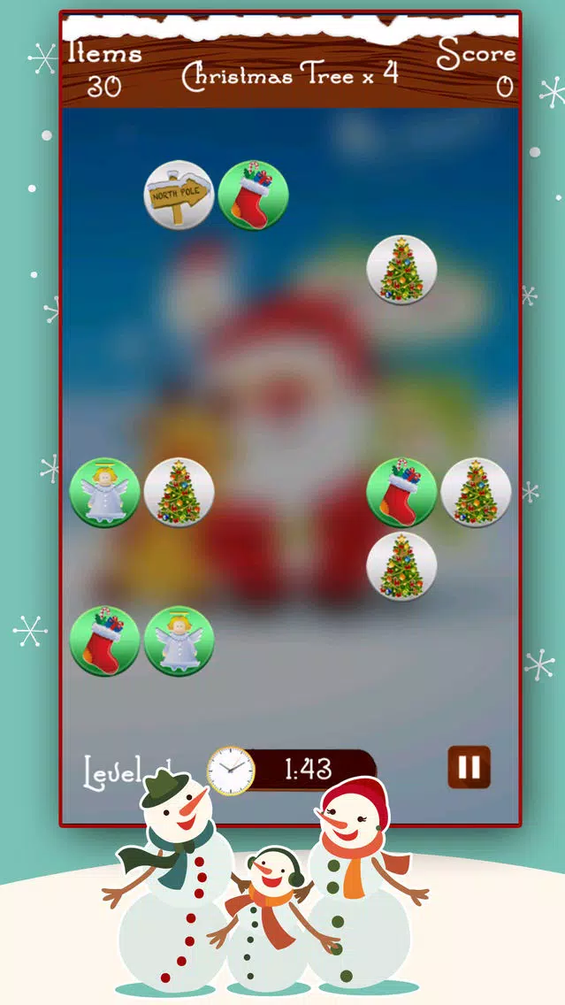 A Big Christmas Tap Puzzle Game - Match and Pop the Holiday Season Pics Screenshots