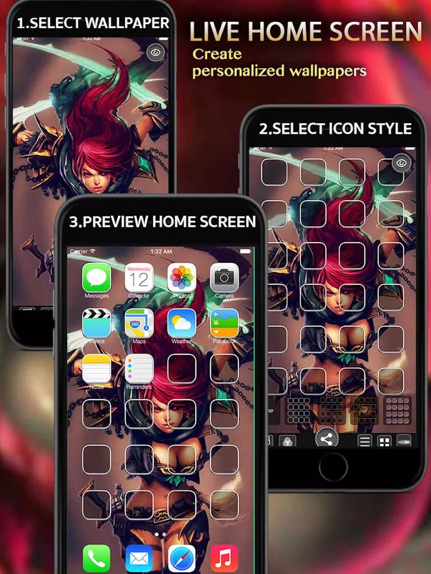 Wallpapers For Leagues of Legends iPad Screenshots