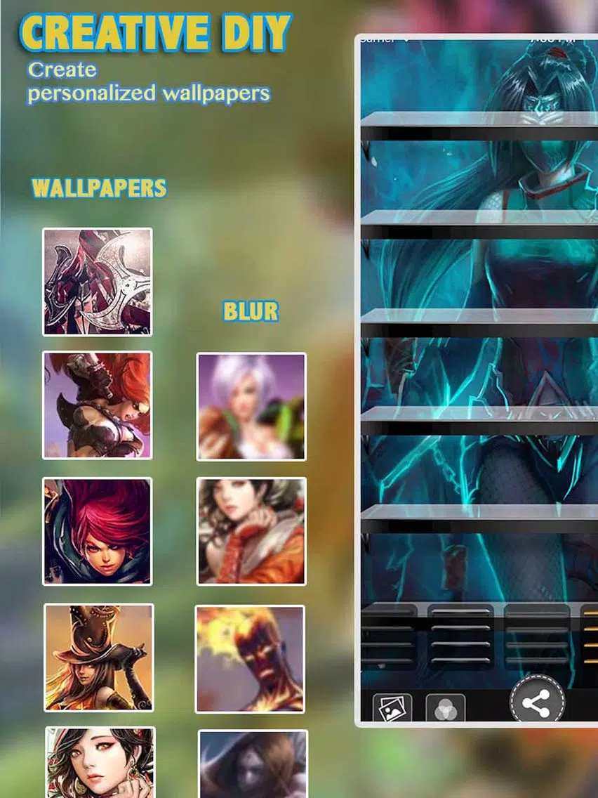 Wallpapers For Leagues of Legends iPad Screenshots