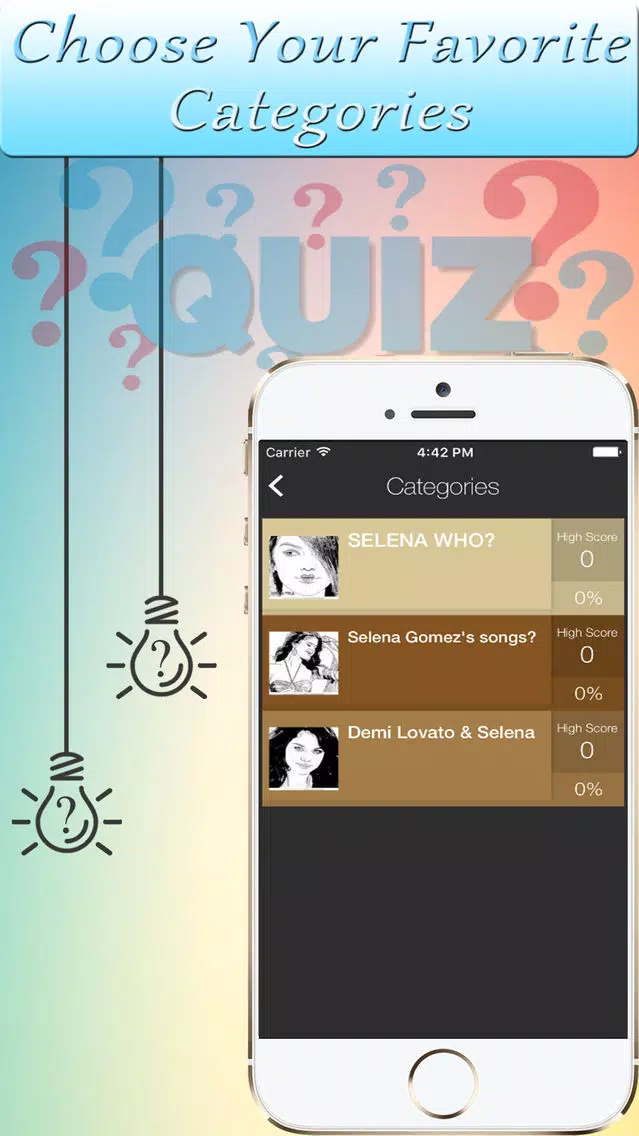 Trivia & Quiz Game For Selena Gomez Fan应用截图
