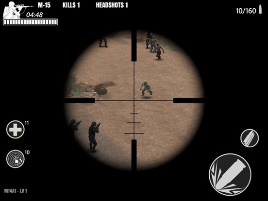 Sniper vs Meteorite iPad  Ekran Görüntüleri