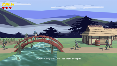 Tangkapan layar Samurai Scroll