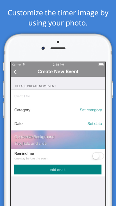 Countdown to an Event – Day Calculator to Remind Days of Our Lives Screenshots