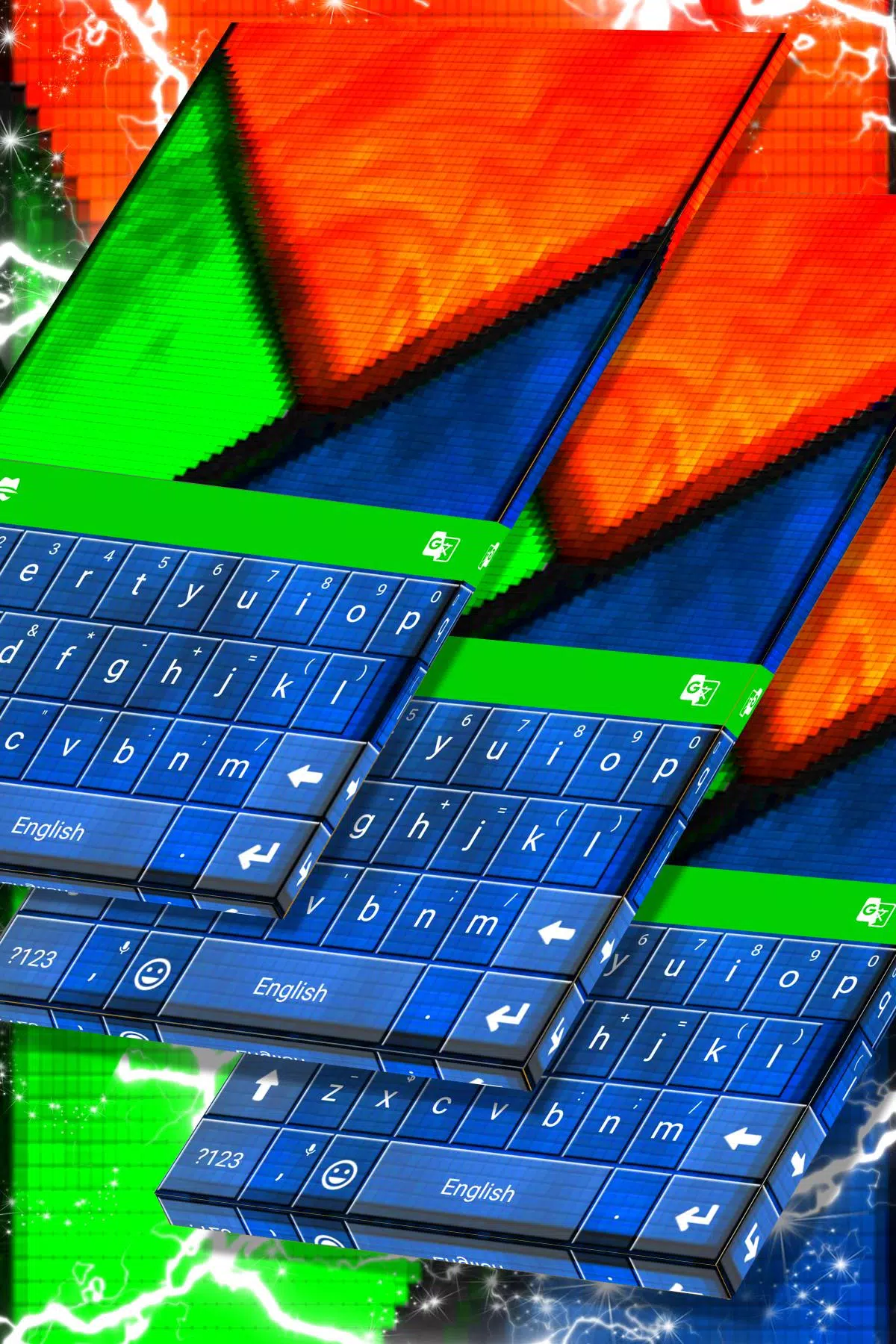 Freedom Keyboard Theme Screenshots