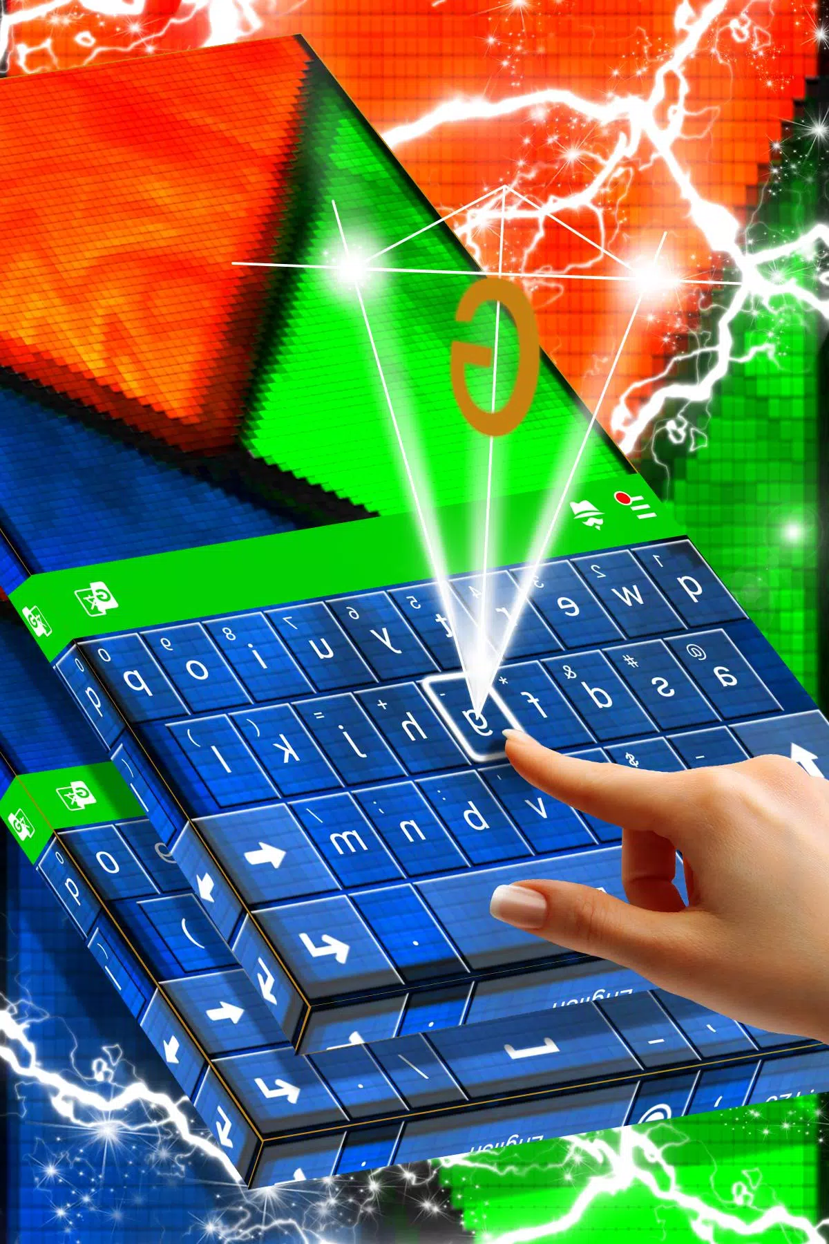 Freedom Keyboard Theme Screenshots