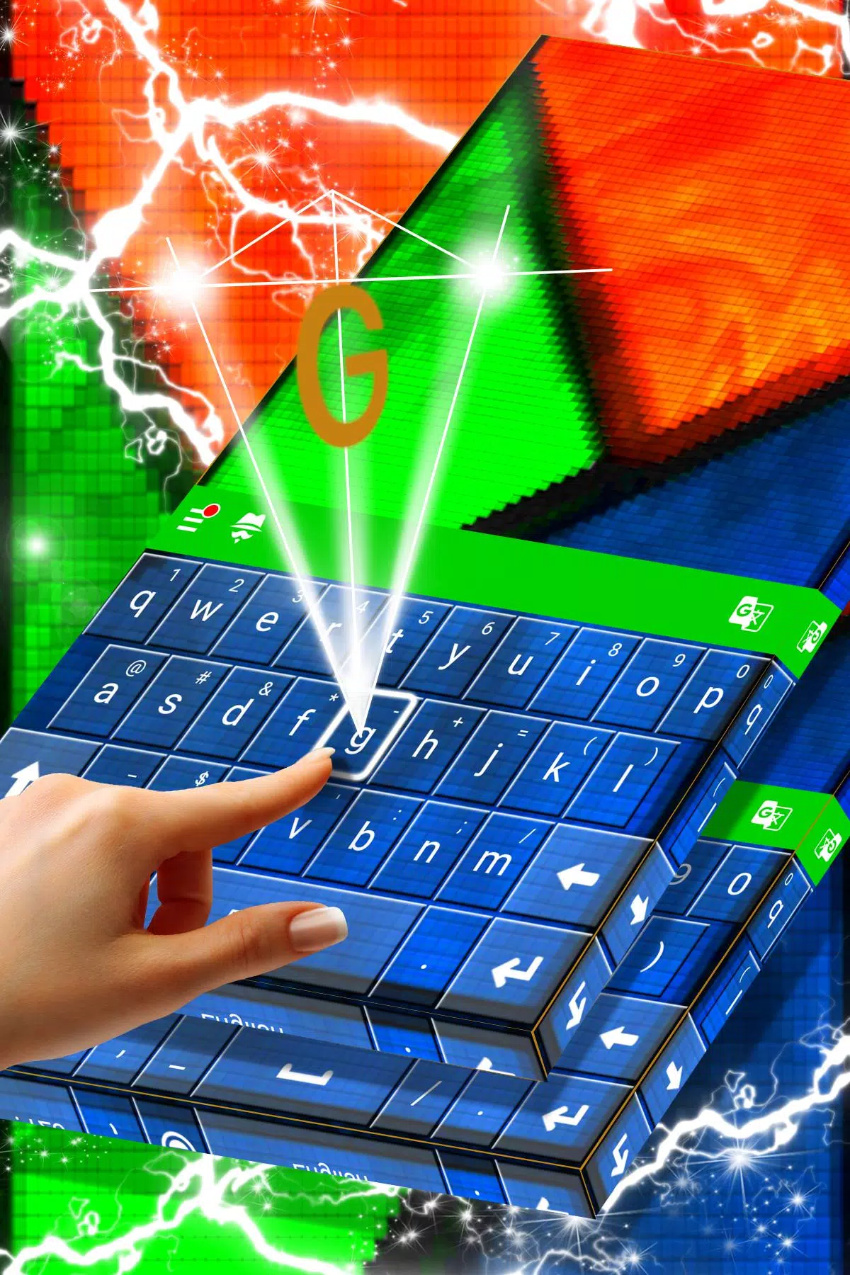 Freedom Keyboard Theme Screenshots