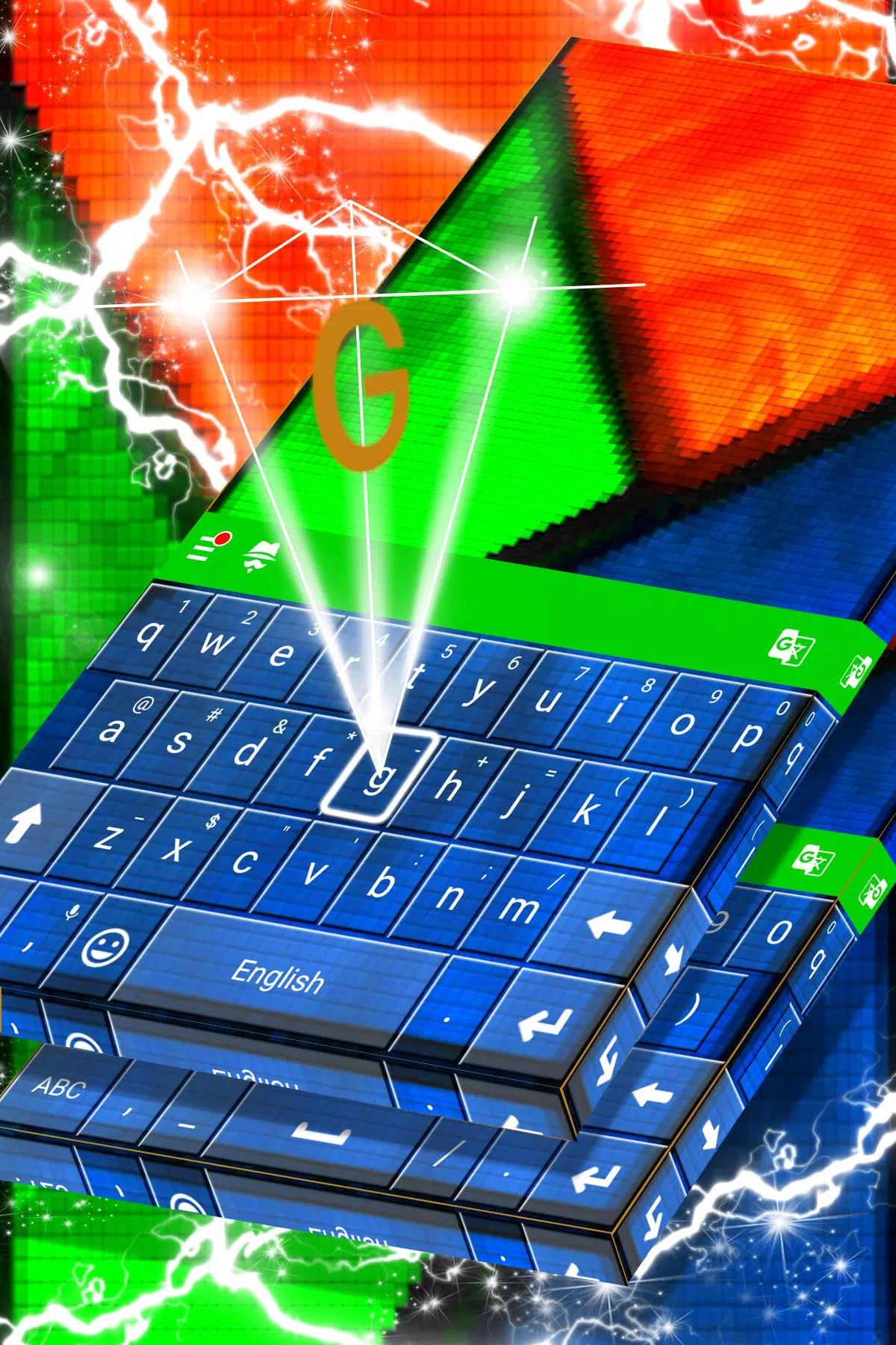Freedom Keyboard Theme Screenshots
