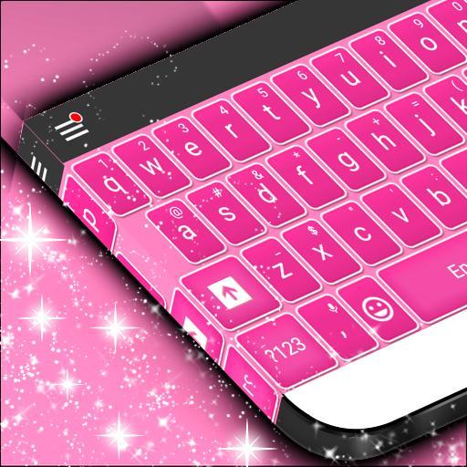 Hot Pink Keyboard Theme Hot Pink Keyboard Theme