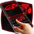 Neon Car Keyboard Theme