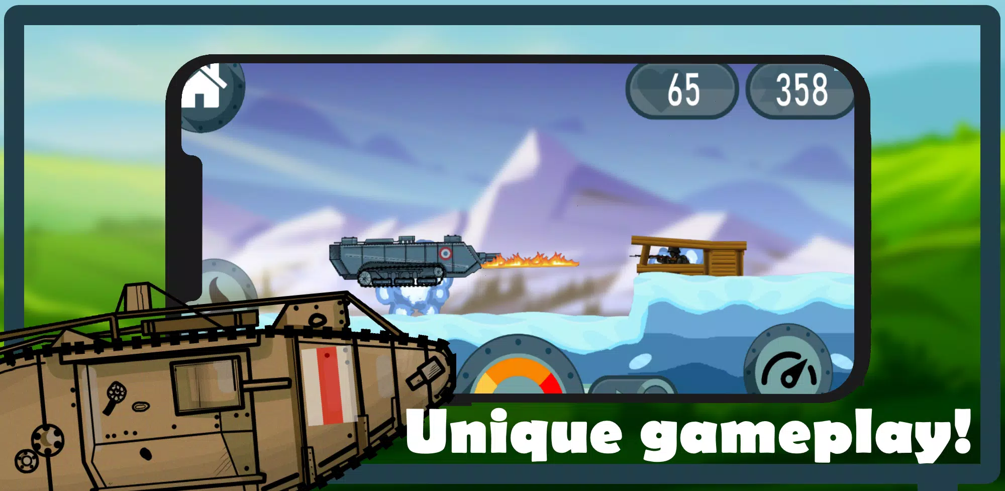 Crazy Tank Race应用截图
