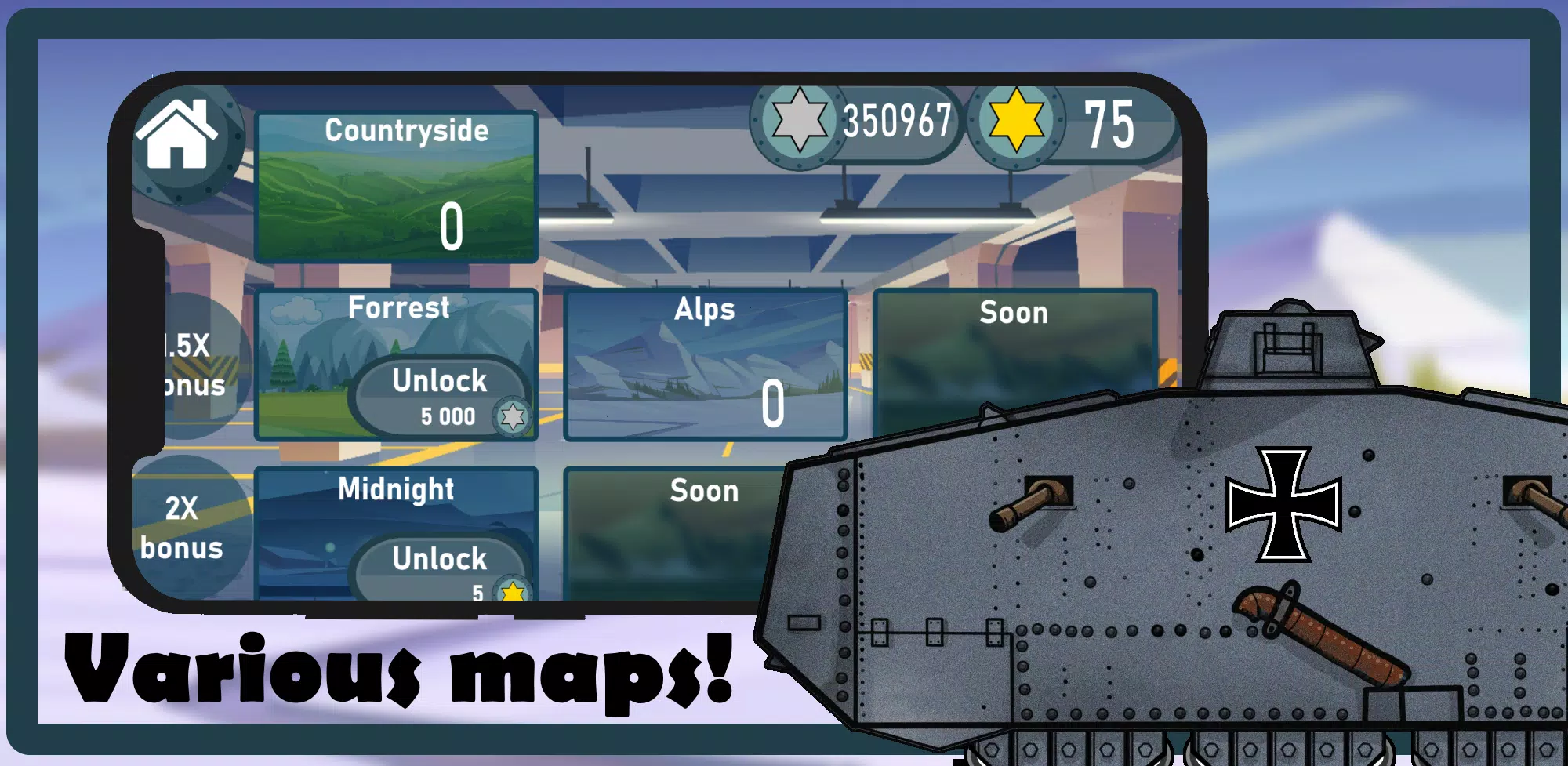 Crazy Tank Race应用截图