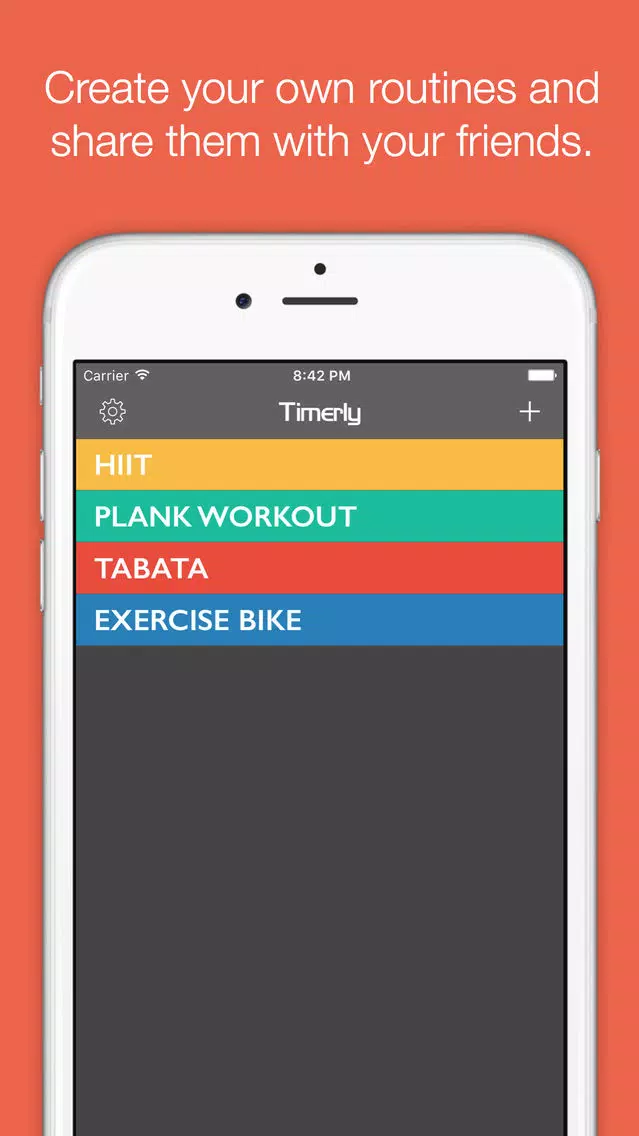 Timerly - Interval Timer for HIIT, Workouts, Tabata, and more! Screenshots