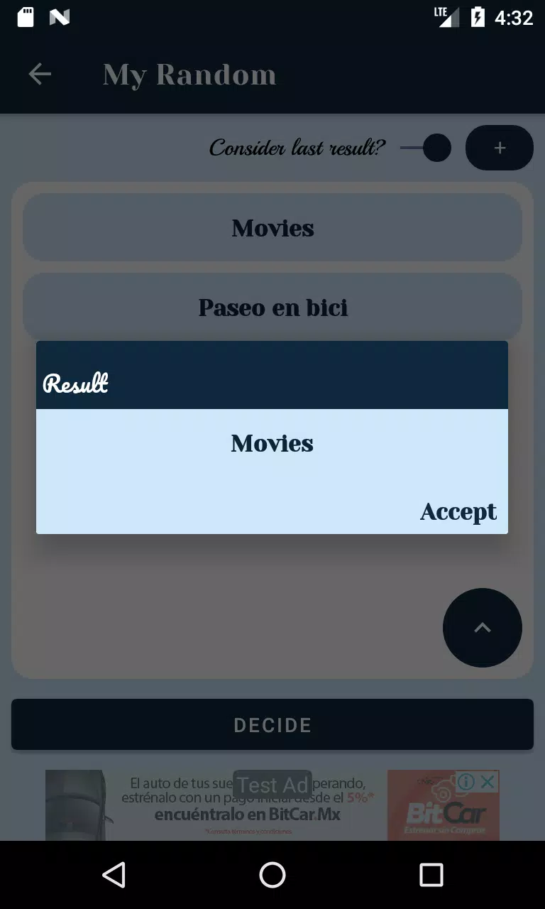 Chooser Screenshots
