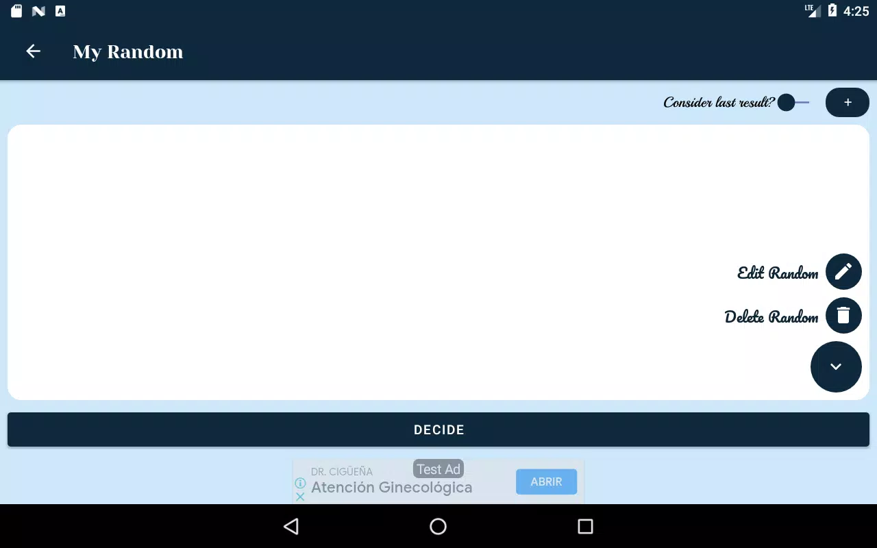 Chooser Screenshots