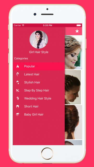 Stylish Hair Style For Girls Screenshots