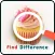 Find Differences Cupcake Game