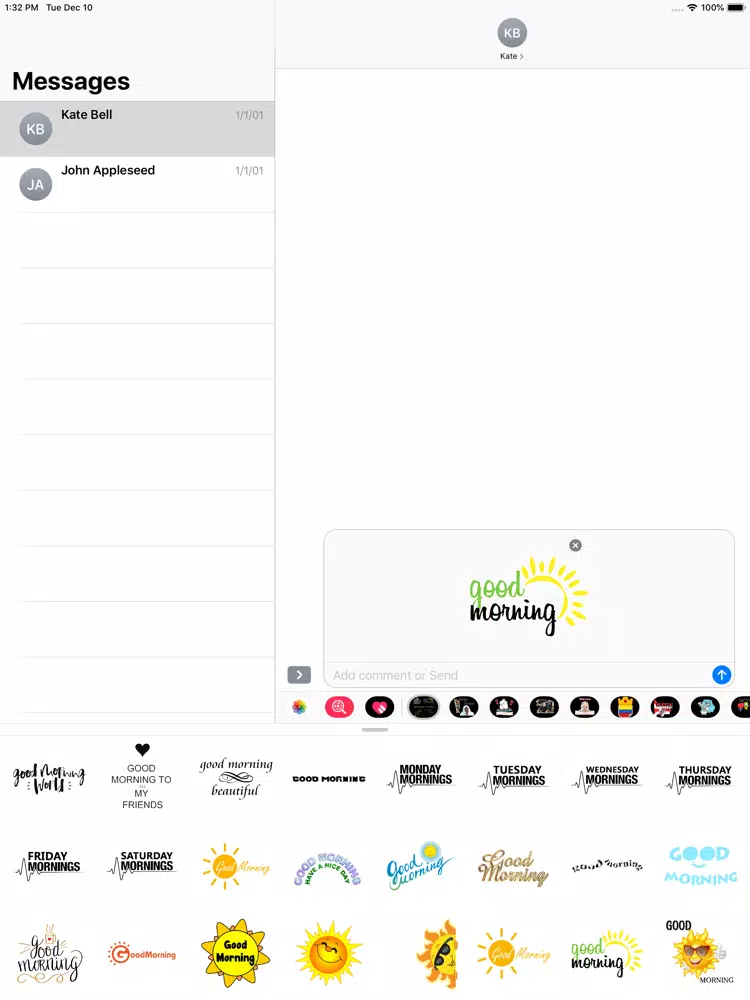All Wishes Stickers iPad Screenshots