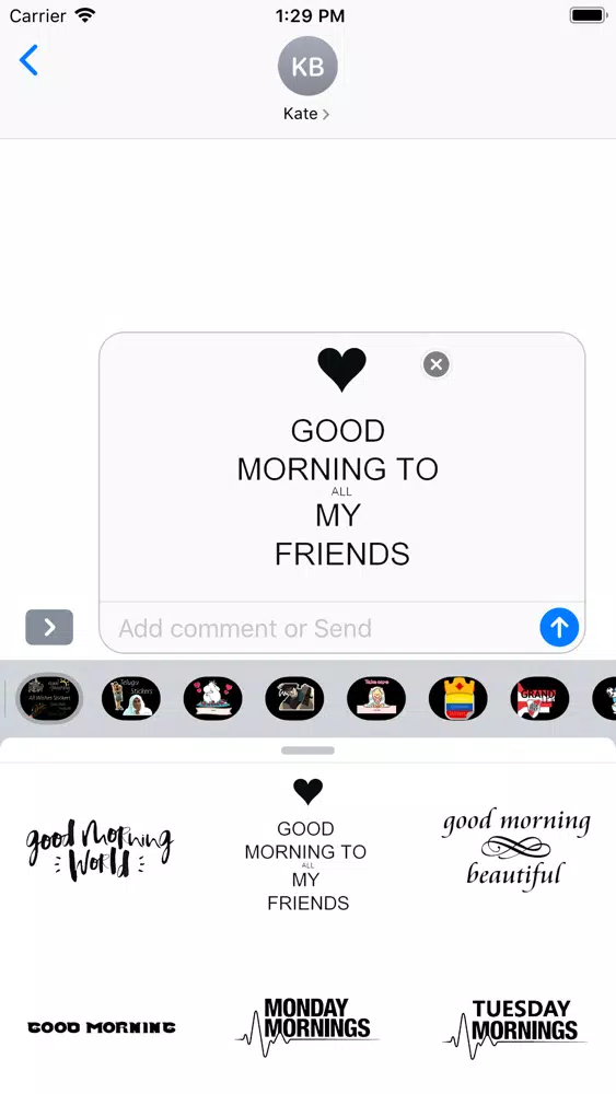 All Wishes Stickers Screenshots