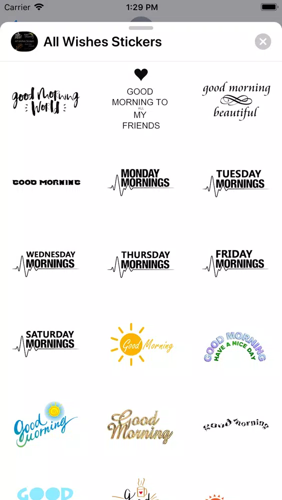 All Wishes Stickers Screenshots