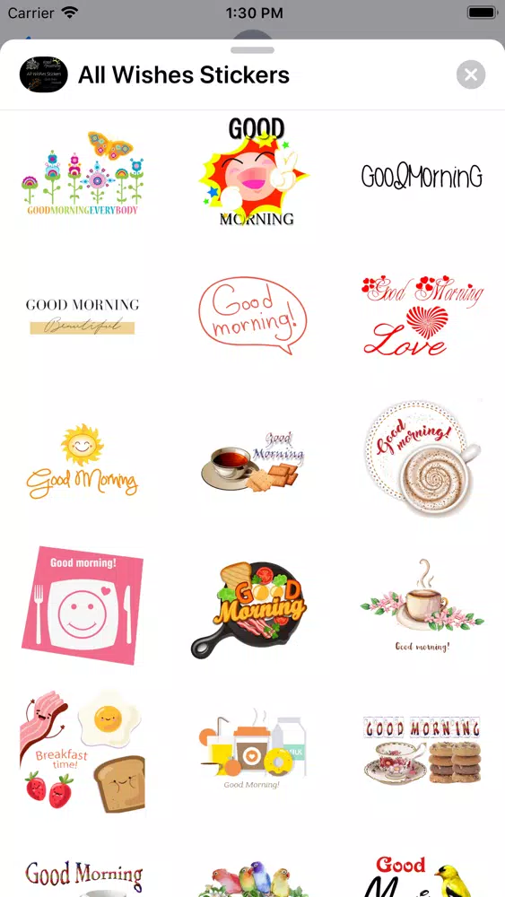 All Wishes Stickers Screenshots