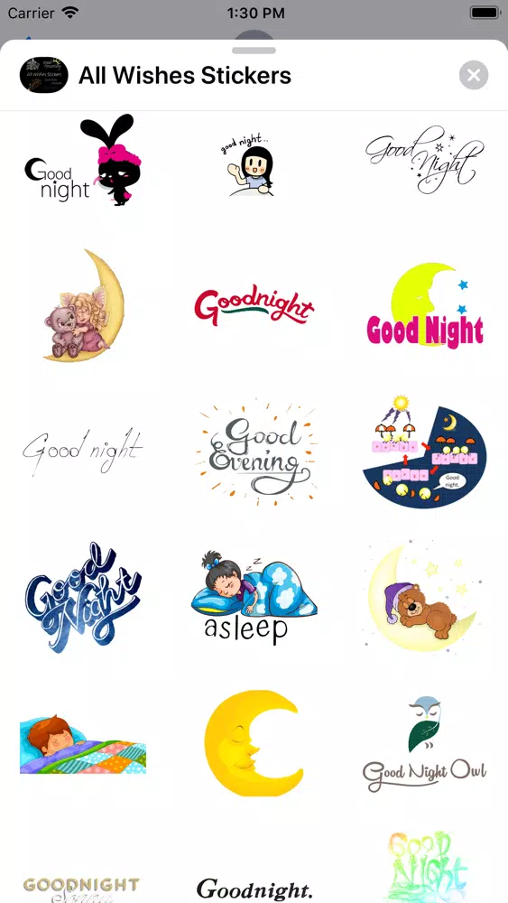 All Wishes Stickers Screenshots