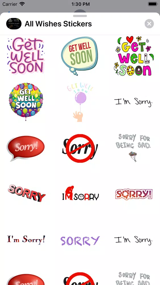 All Wishes Stickers Screenshots