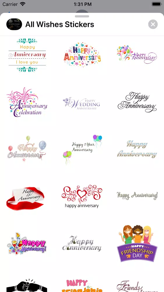 All Wishes Stickers Screenshots