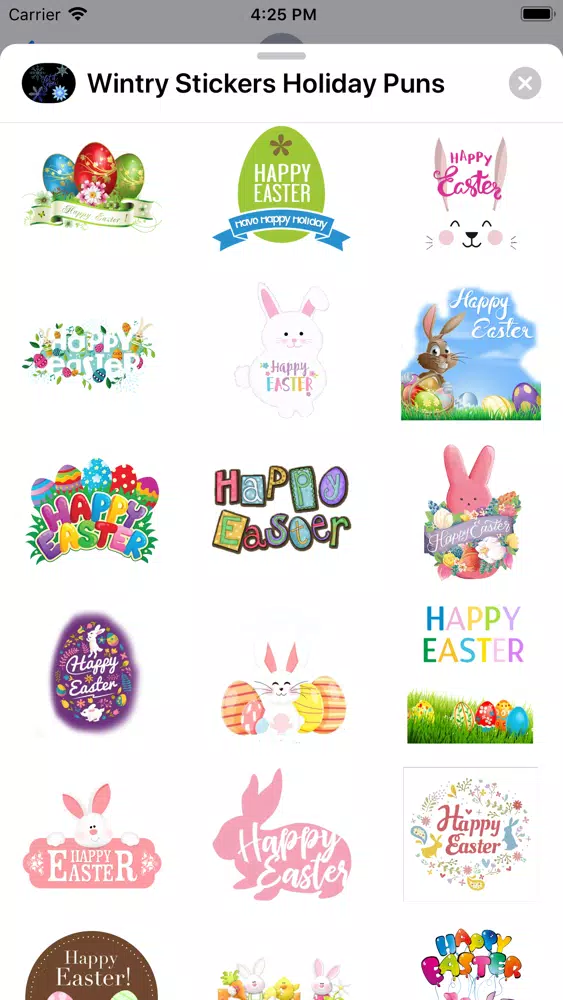 تصاویر Wintry Stickers Holiday Puns