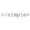 Simple HTML