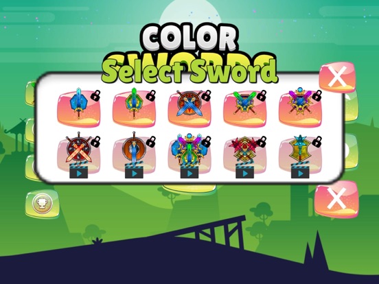 Color Swords iPad 应用截图