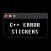 C++ Error Stickers