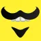 Movember Moustache Stickers