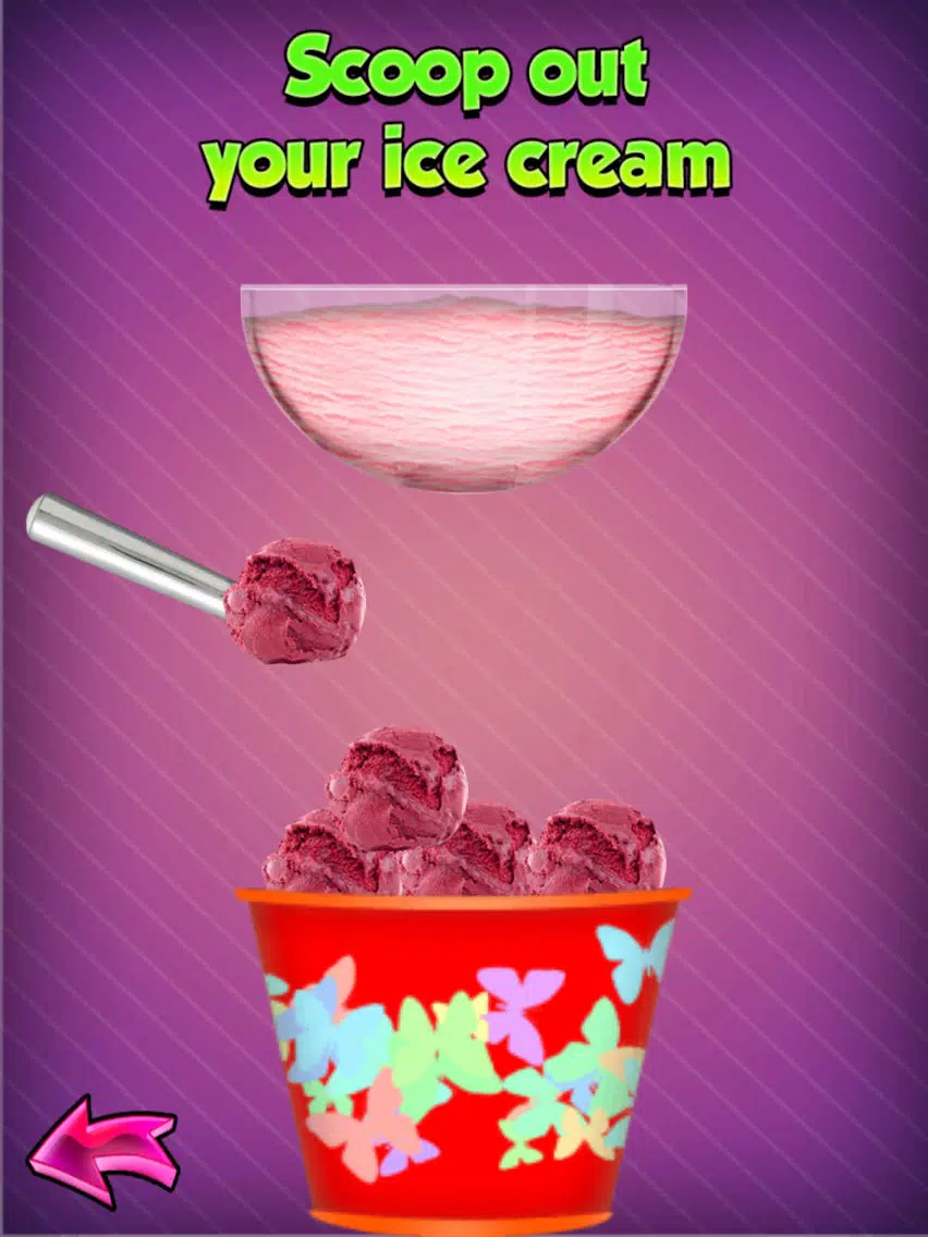 Ice Cream Sundae Maker Party - Make DIY Frozen Icecream Cups & Cones : Cooking Games for Kids iPad Screenshots