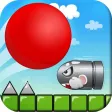 A Red Ball Bullet Escape! - Avoid Bouncing Spikes