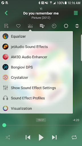 jetAudio Hi-Res Music Player Screenshots