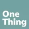 OneThing: Cultivate Happiness