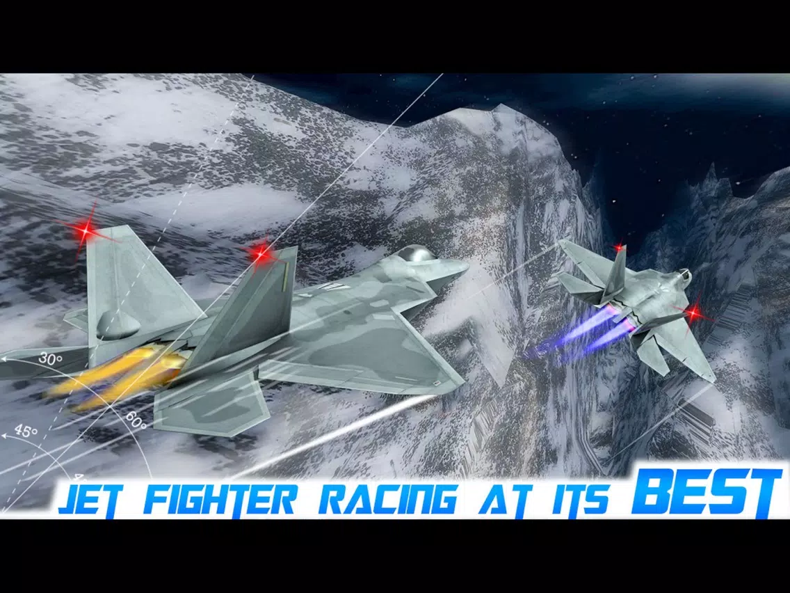 jet fighter race simulator - a jet fighter combat iPad Screenshots