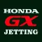 Jetting Honda GX 4T engine
