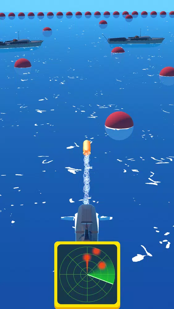 Ảnh chụp màn hình của Submarine Fight 3D