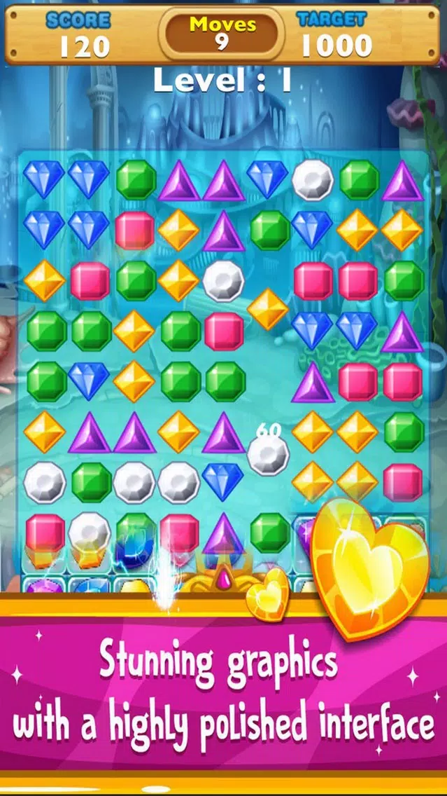 Jewels Classci Deluxe: Match3 Mania Screenshots