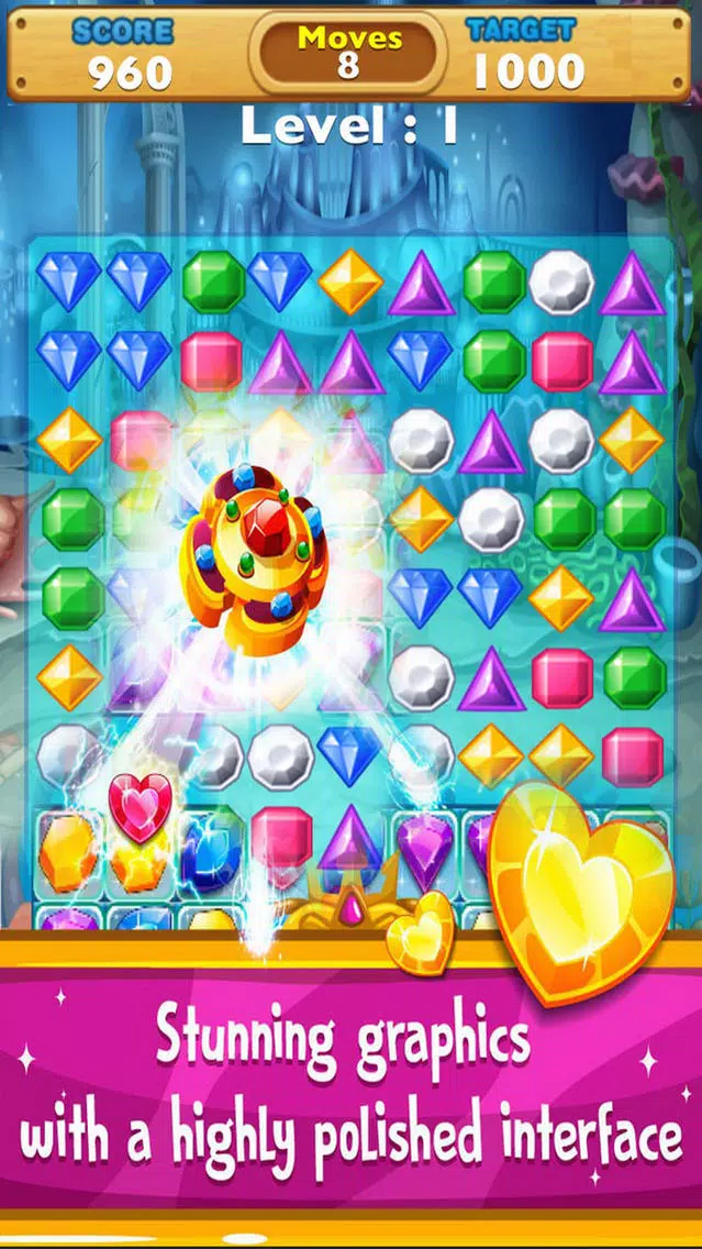 Jewels Classci Deluxe: Match3 Mania Screenshots