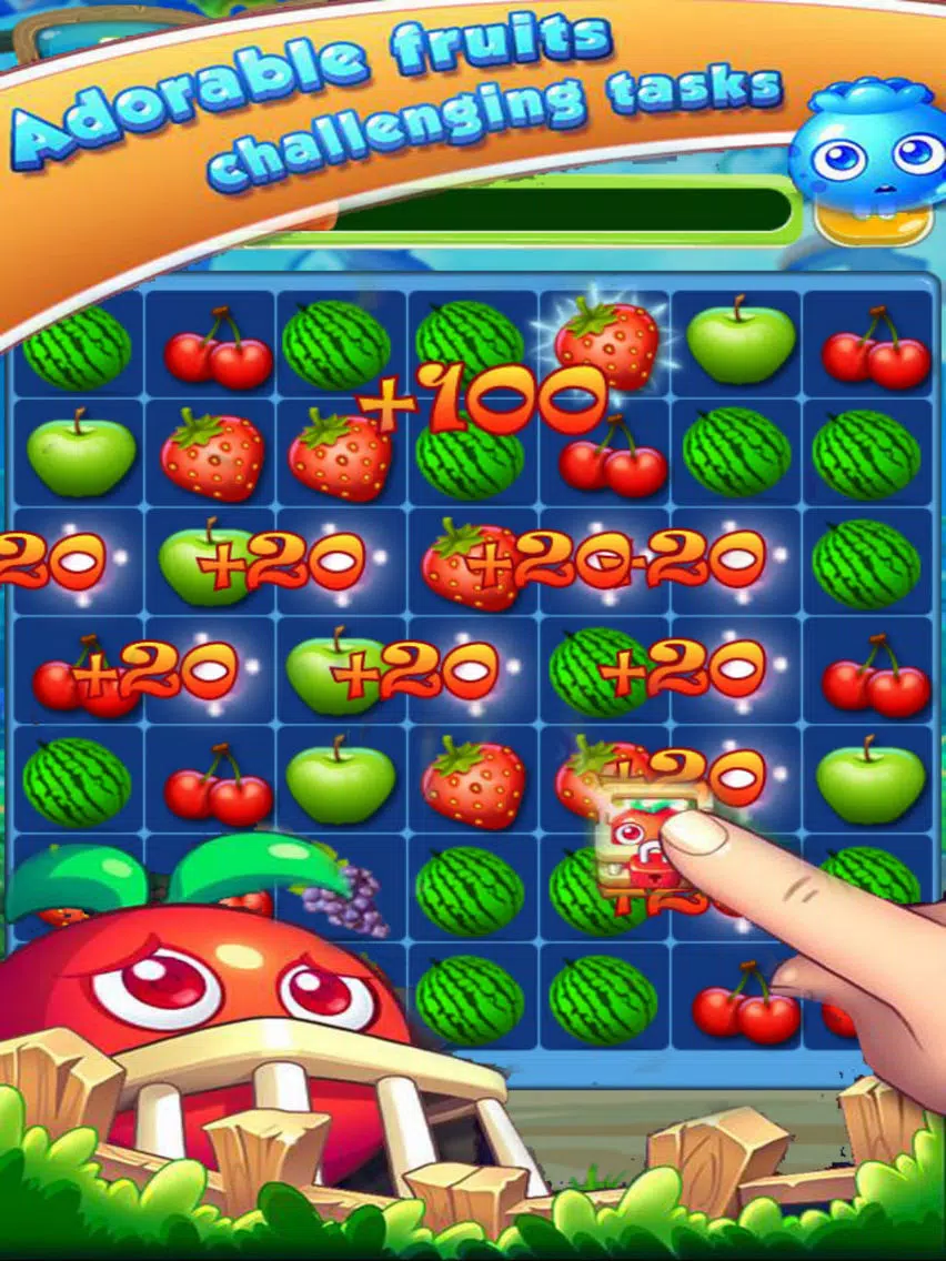 Happy Fruit Splash - Garden Match-3 iPad Screenshots