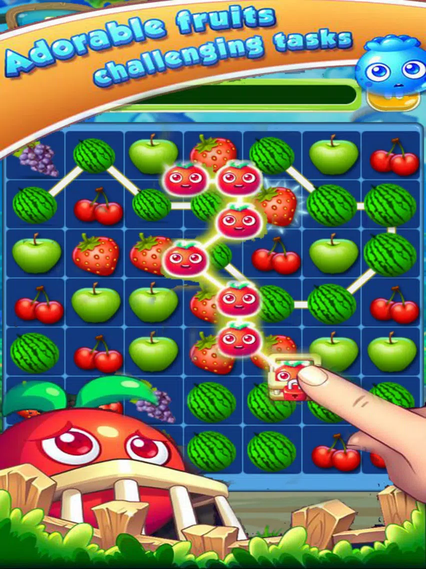 Happy Fruit Splash - Garden Match-3 iPad Screenshots