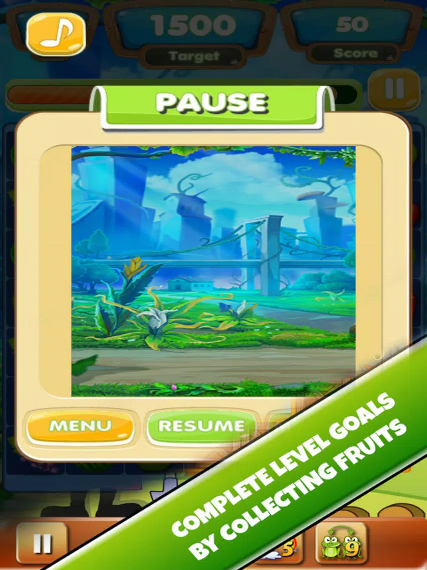 Funny Deluxe Fruit Match-3 Edition iPad Screenshots