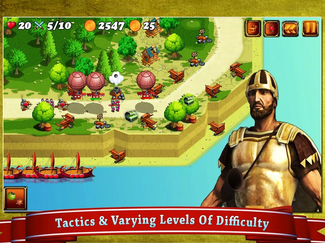Capturas de pantalla de Call Of Battle:Greece Defence iPad 