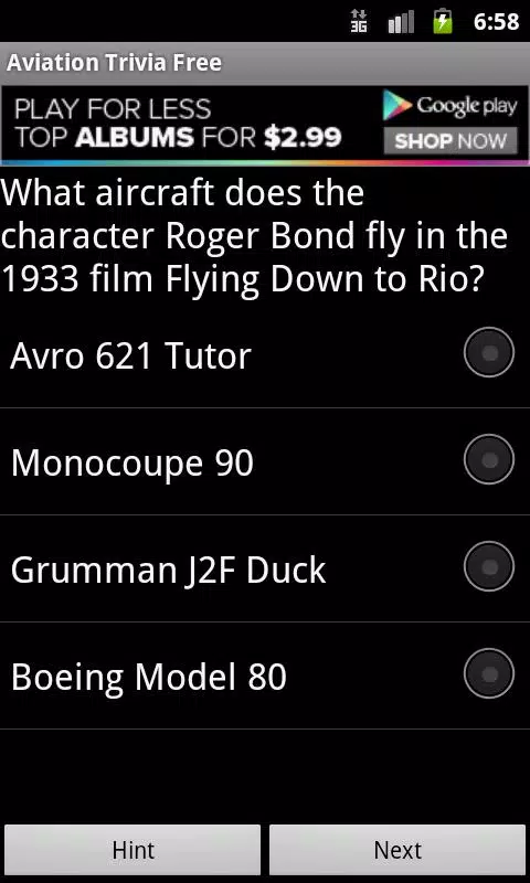 Aviation Trivia Free Screenshots