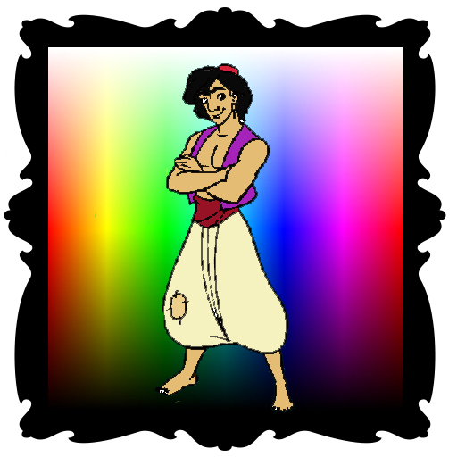 Kids Paint - Alladin