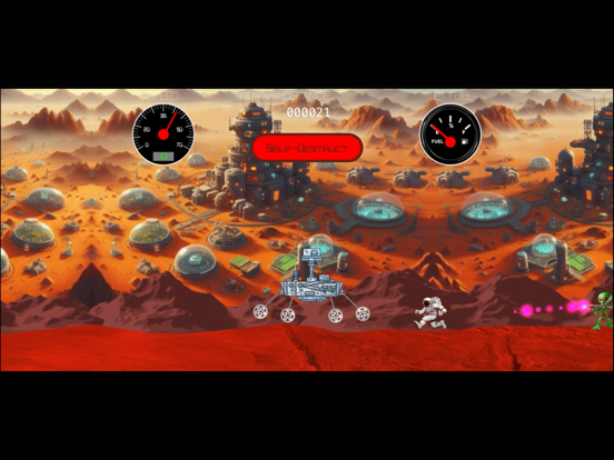 Mars Rover Game iPad Screenshots